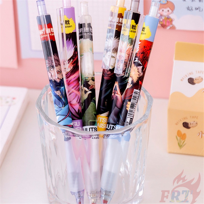 1 Cái ✿ Bút Jujutsu Kaisen ✿ Bút Mực Gel Trung Tính Dùng Trong Trường Học/Văn Phòng