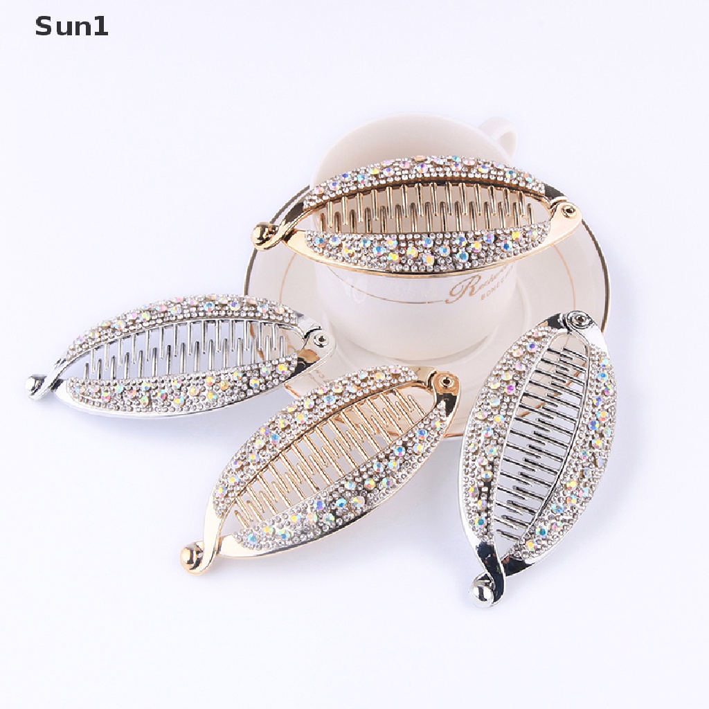 Sun1 &gt; Kẹp Tóc Hình Cá Đính Pha Lê Cho Nữ