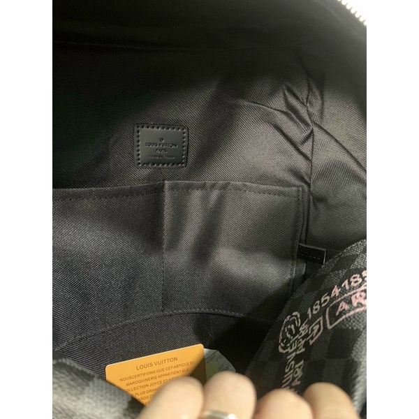 Balo Lv Nam discovery backpack SuperVip da dày nặng tay Size 40 vừa A4 laptop đi học đi làm