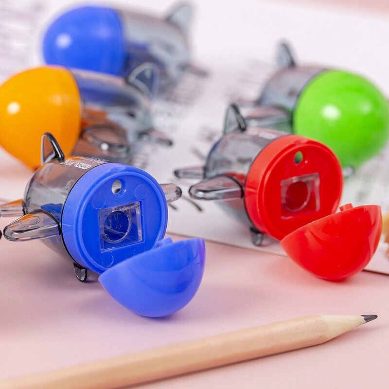 ( 1 Hộp 18 Cái ) Chuốt Gọt Bút Chì Máy Bay S021 Thiên Long Camshop