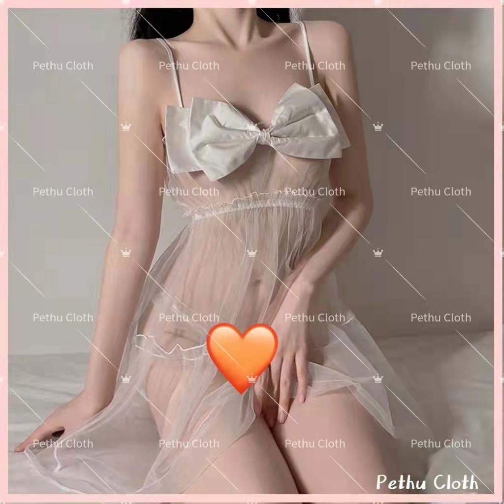 (Q1,HCM)❤️Đầm ngủ nữ ❤️2 dây ren cao cấp Đầm mặc nhà gợi cảm quyến rũ 40-65kg--018