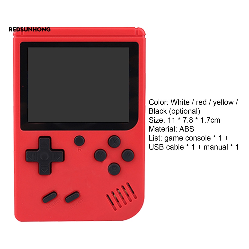 Máy Chơi Game Cầm Tay Màn Hình 3.0 Inch Có 4 Màu Tùy Chọn Cho Học Sinh