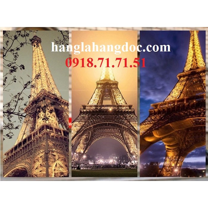 [XẢ HÀNG 01 TẶNG 01] Mô hình trang trí tháp Eiffel cao 32cm kim loại