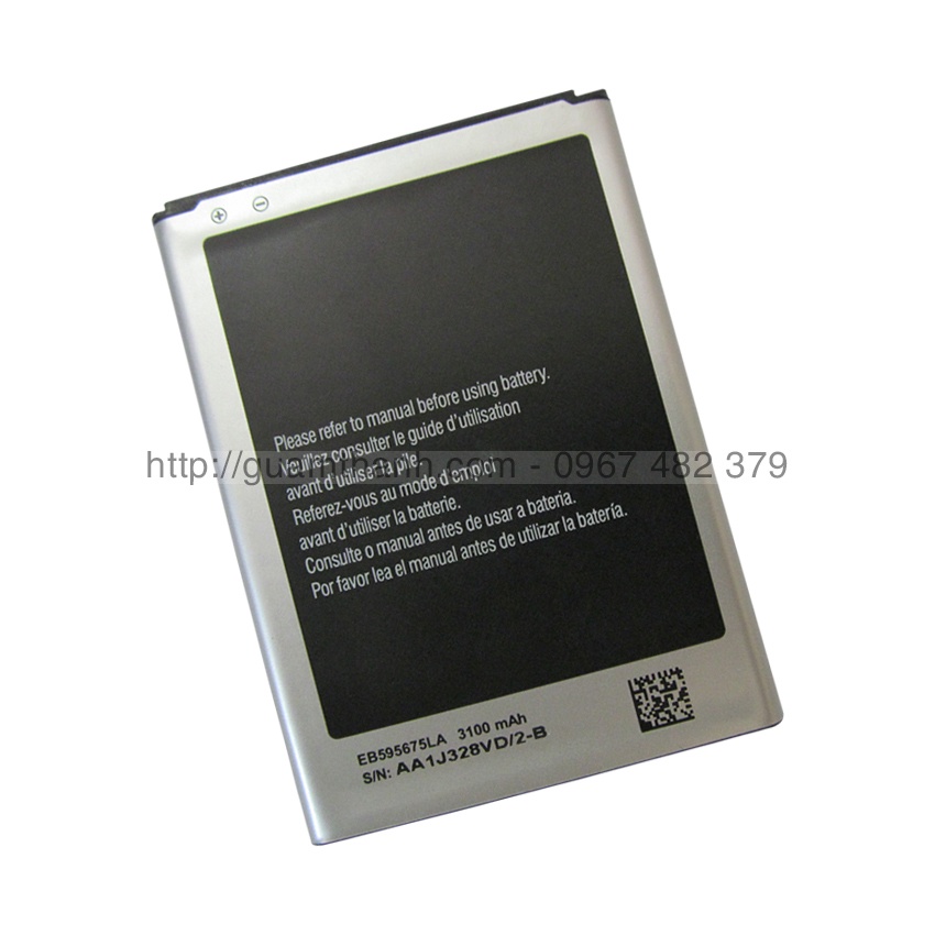 Pin Galaxy Note 2 N7100 3100mAh Zin - Hàng nhập Khẩu