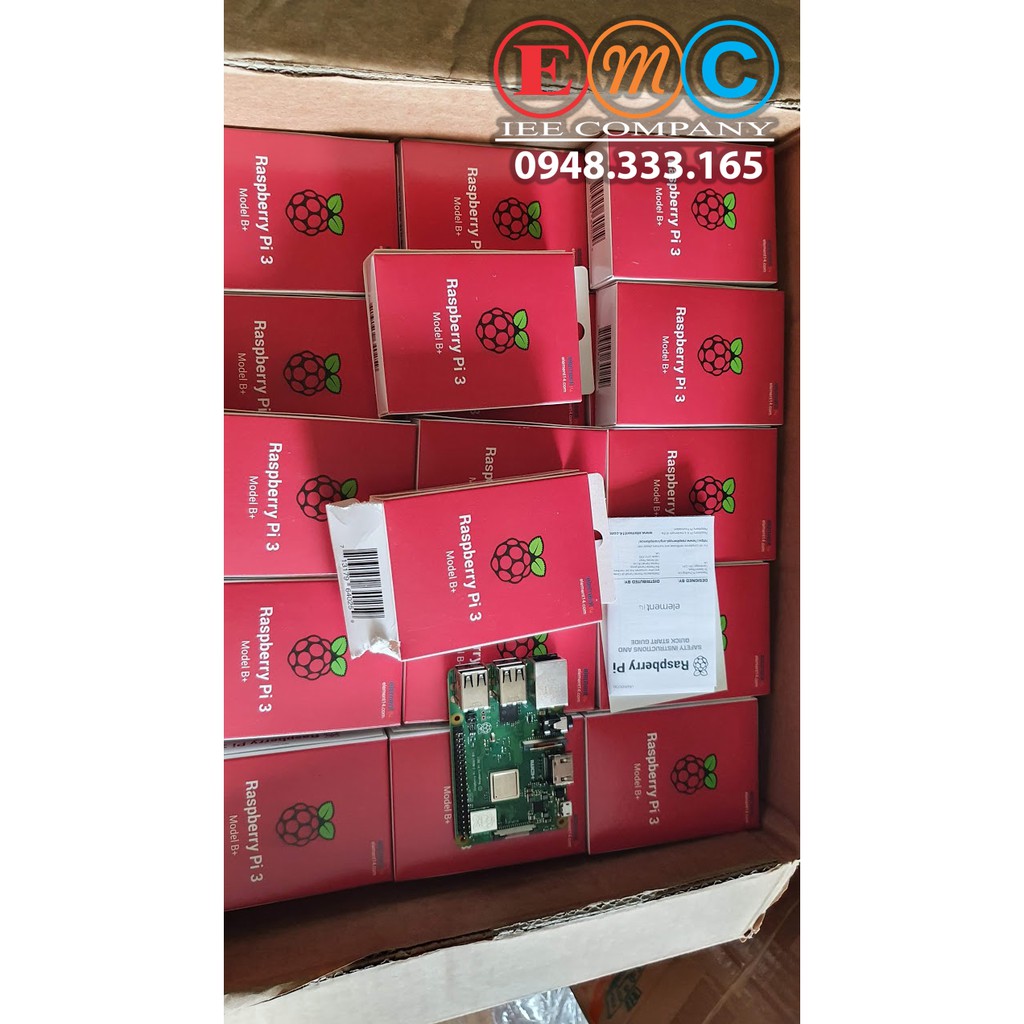 Máy tính nhúng Arduino Raspberry Pi 3 model B plus | BigBuy360 - bigbuy360.vn