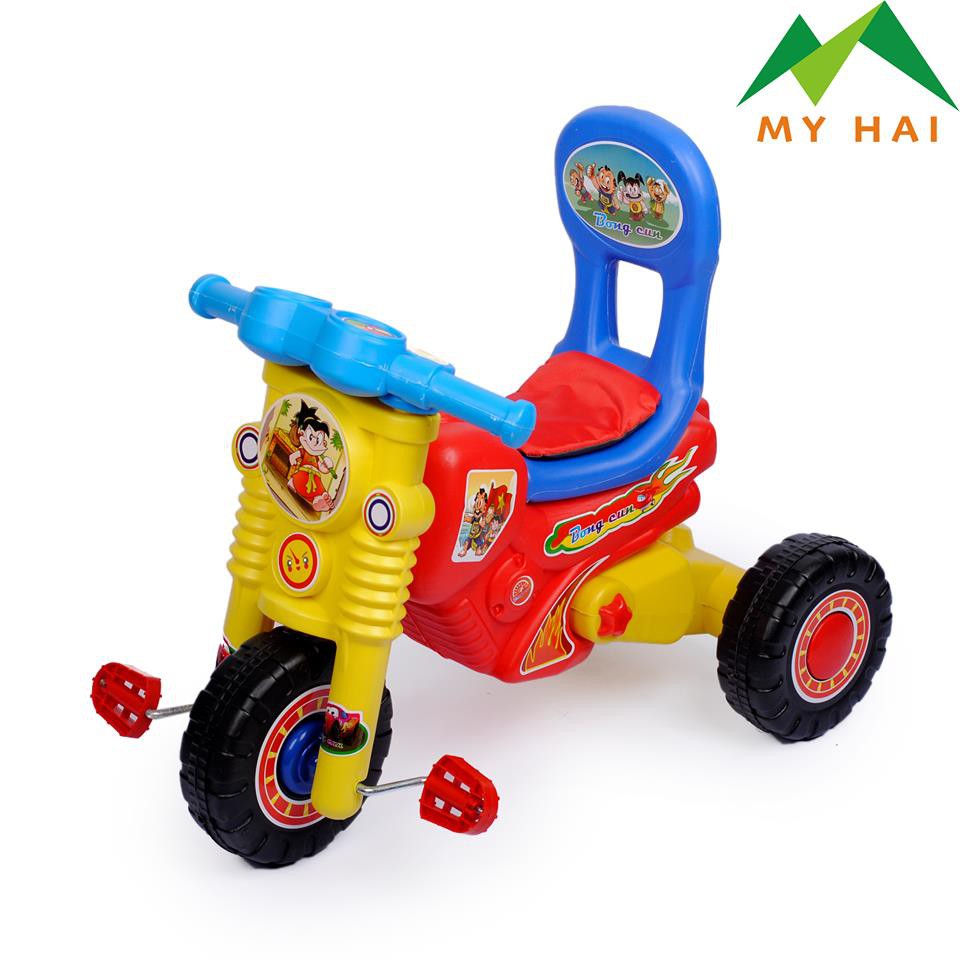 Xe Ba Bánh Có Bàn Đạp Màu sắc thiết kế đáng yêu cho bé