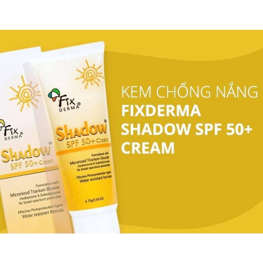 [HB Gift] Kem Chống Nắng Fixderma Shadow -75g