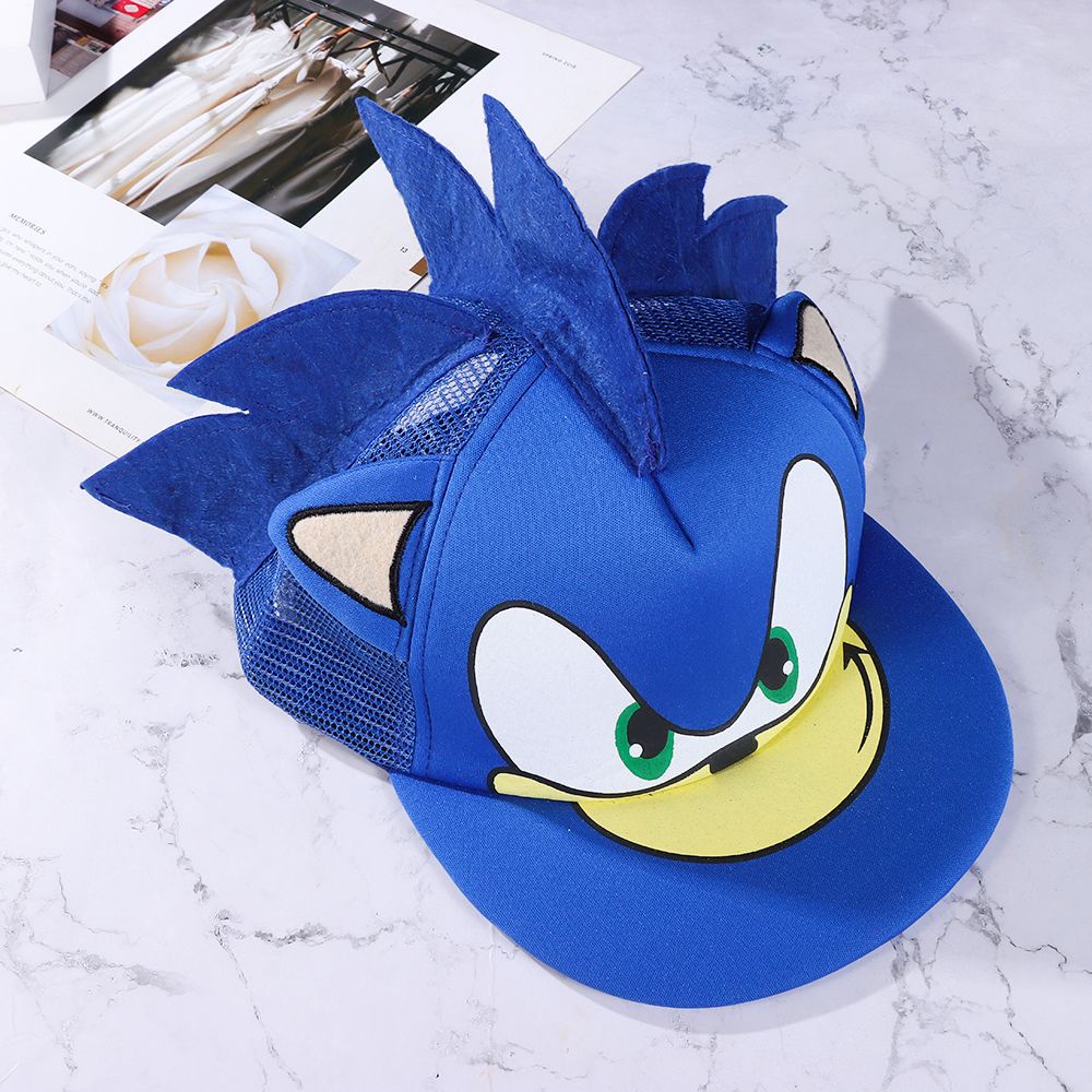 Mũ lưỡi trai cho bé trai nhân vật hoạt hình nhím Sonic dễ thương độc đáo E1162