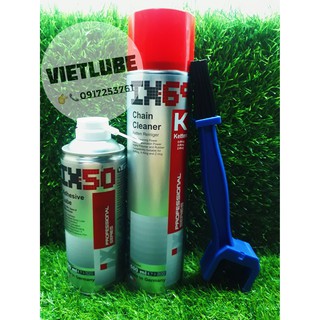 Combo vệ sinh sên ix69 600ml+dưỡng sên ix50 400ml+bàn chải 3d