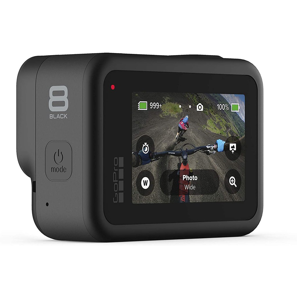 GoPro HERO8 Black - Waterproof Action Camera with Touch Screen 4K Ultra HD Video 12MP Photos 1080p Live Streaming Stabil