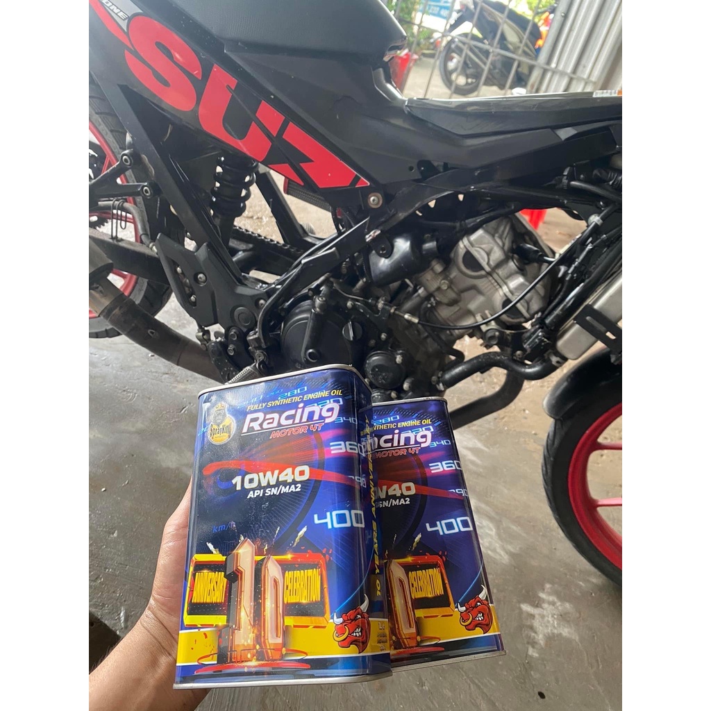 Nhớt Sprayking Racing 10w40_1L Full tổng hợp dành cho xe máy