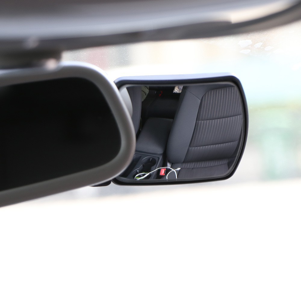 Gương chiếu hậu lồi gắn ghế sau đảm bảo an toàn cho bé chỉnh được