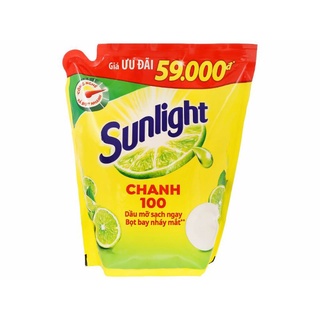 Nước rửa chén Sunlight hương chanh 750g