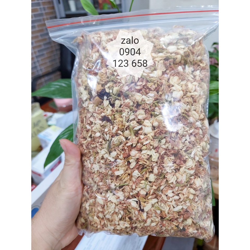 200G Hoa nhài khô loại 1 - làm trà hoa nhài mùa đông cần có