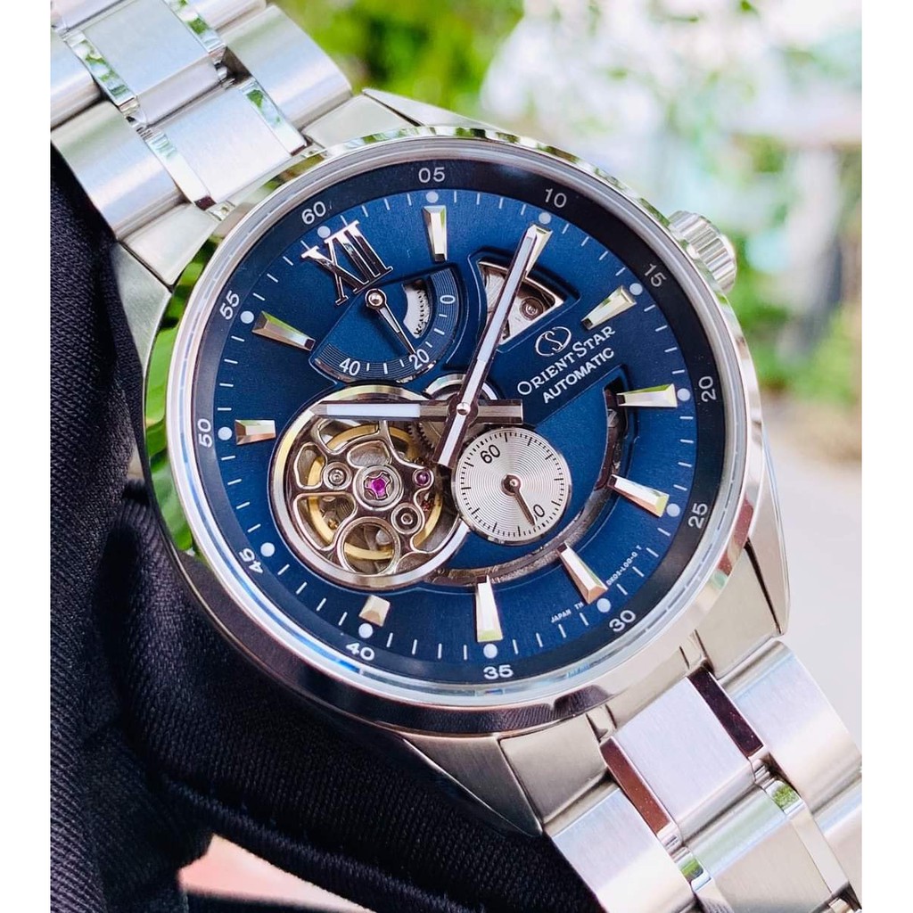 Đồng hồ nam Orient Star Skeleton SDK05002D0 -  Máy Automatic cơ - Kính Sapphire