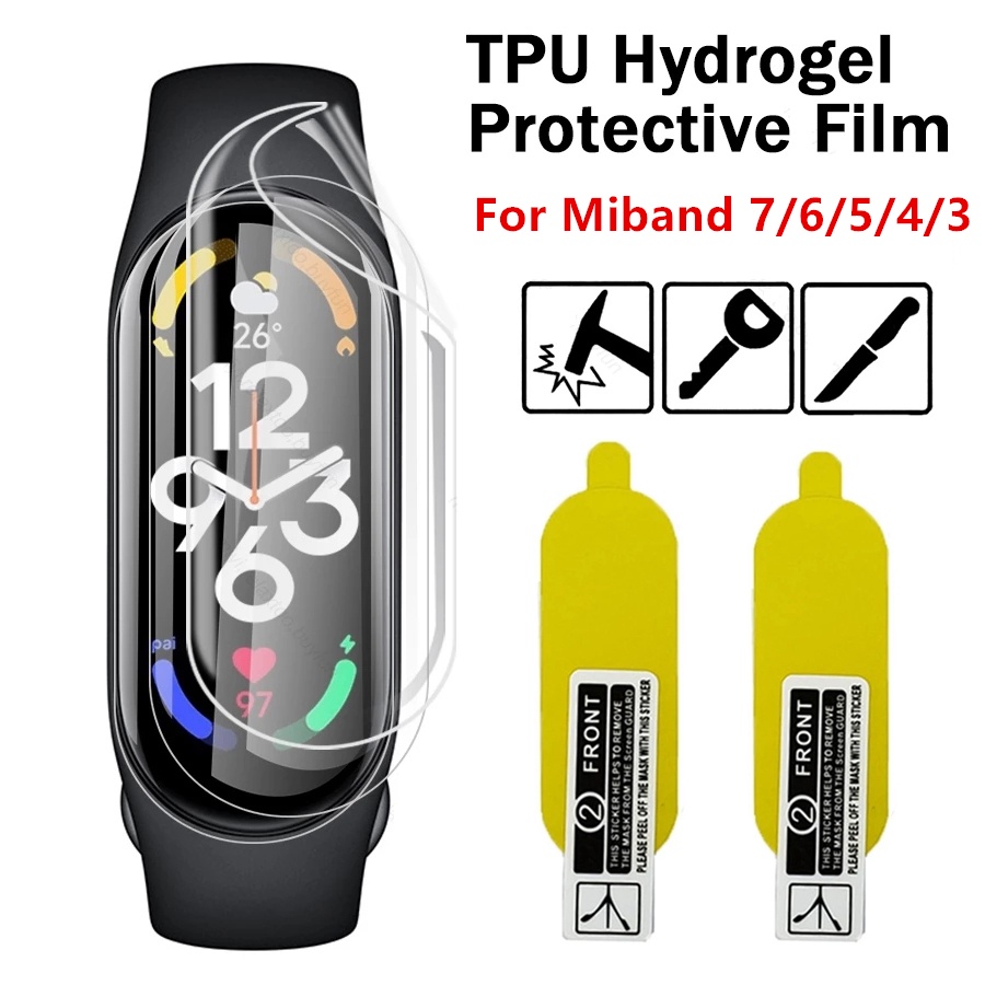 Kính Cường Lực Bảo Vệ Màn Hình Cho Xiaomi Mi Band 7/6/5/4/7