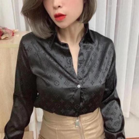 Áo sơ mi gấm Hàng đẹp nhiều màu