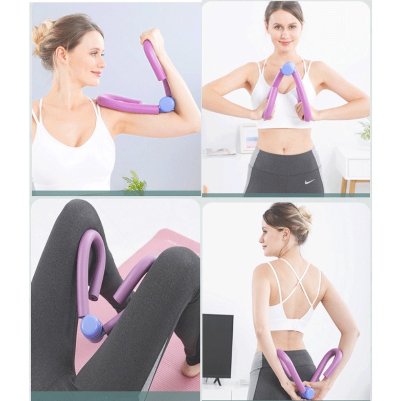 Dụng cụ tập chân đa năng giảm mỡ đùi vai bắp tay tại nhà