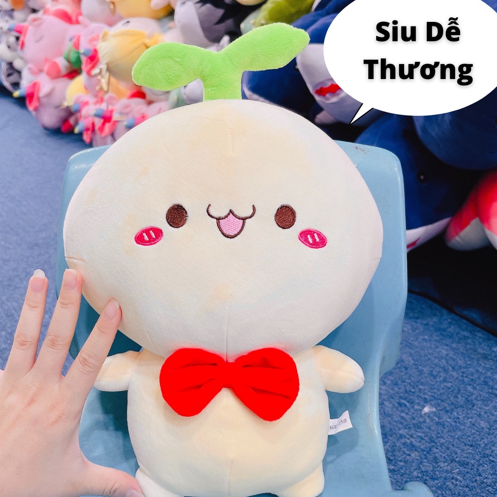 Gấu Bông Búp Bê Rau Mầm 35cm Mềm Mịn Dễ Thương Hama