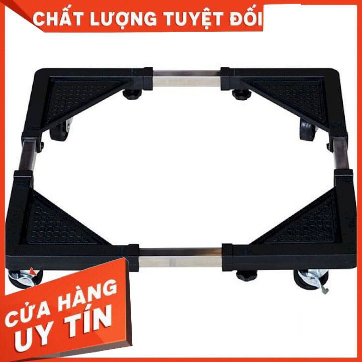 Chân kệ máy sấy, máy rửa bát, tủ lạnh, máy giặt có bánh xe