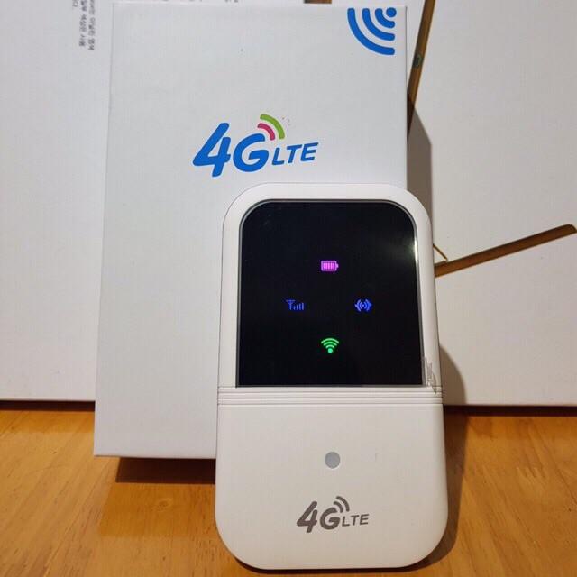 (THÁNH TỐC ĐỘ) Cục WiFi Di Động Bằng Sim Data- Chạy Đa Mạng- Pin 2400 - WiFi 4G Full vạch căng đét