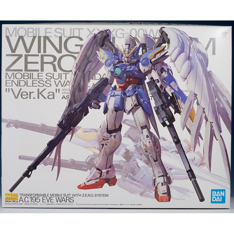 Mô hình lắp ráp MG 1/100 Gundam Wing Zero EW Ver Ka Bandai