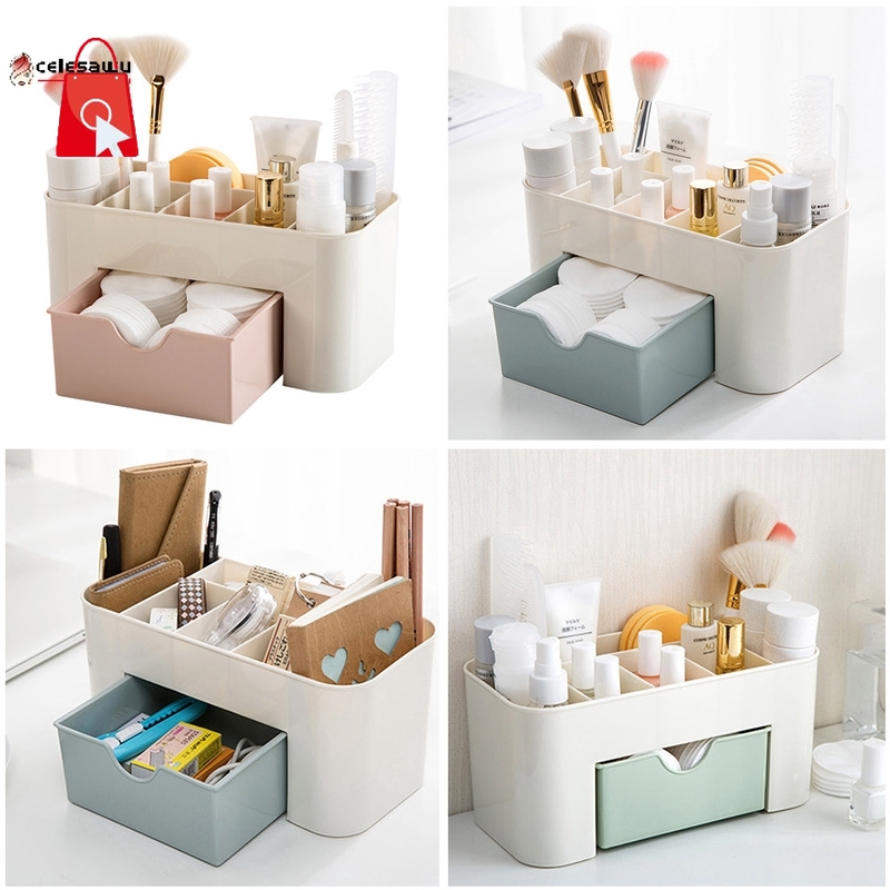 Hộp Đựng Mỹ Phẩm Để Bàn Tiết Kiệm Không Gian JP