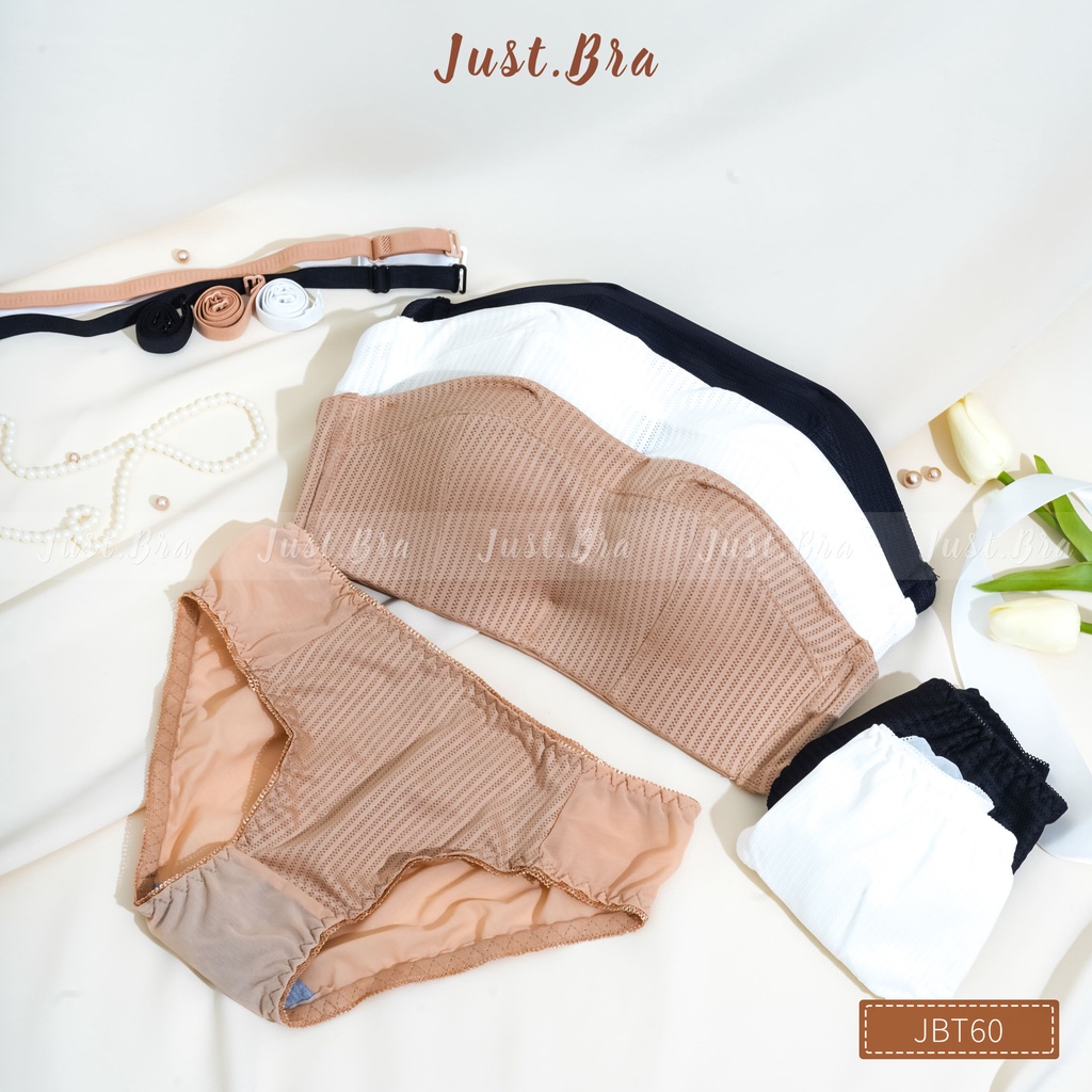 Set bra quây Just Bra không gọng mút dày nâng đẩy ngực quyến rũ JBT60