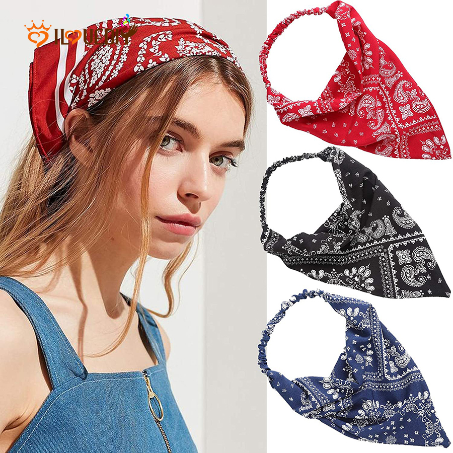 Khăn Đeo Đầu Phong Cách Bohemian Thời Trang Cho Nữ