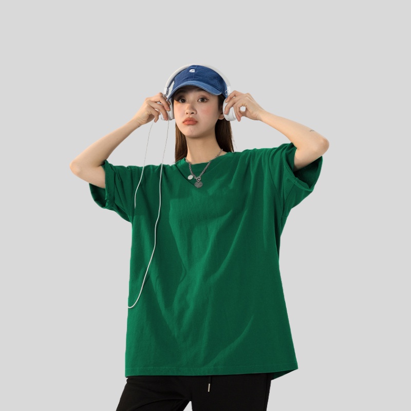 Áo thun trơn ngắn tay Uninor áo phông tay lỡ basic tee cotton form rộng màu đen trắng xám