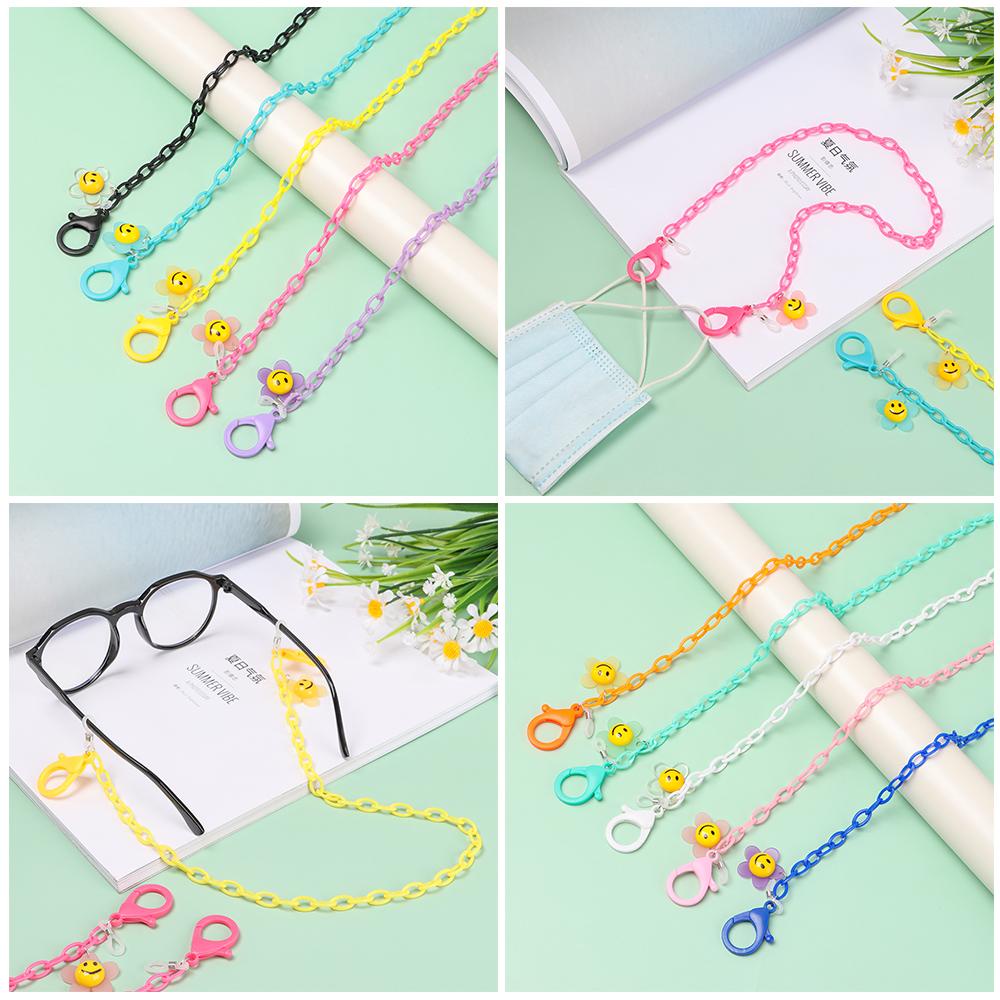 ESPO Dây Đeo Kính Đọc Sách Bằng Acrylic Siêu Nhẹ Nhiều Màu Chống Thất Lạc Đa Năng Tiện