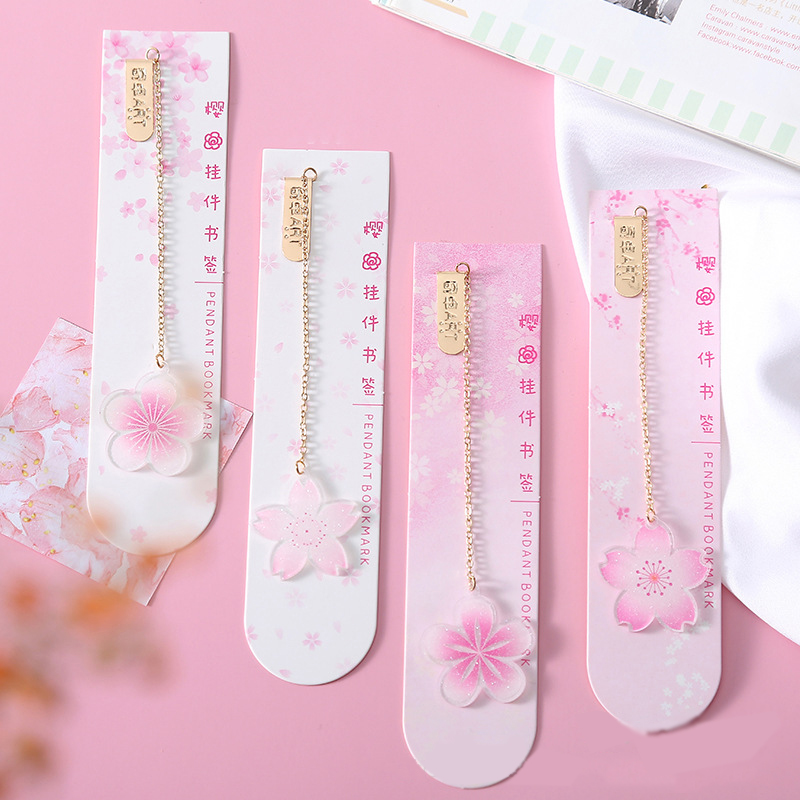 Thẻ Đánh Dấu Sách Chất Liệu Kim Loại Hình Chiếc Lá Sáng Tạo