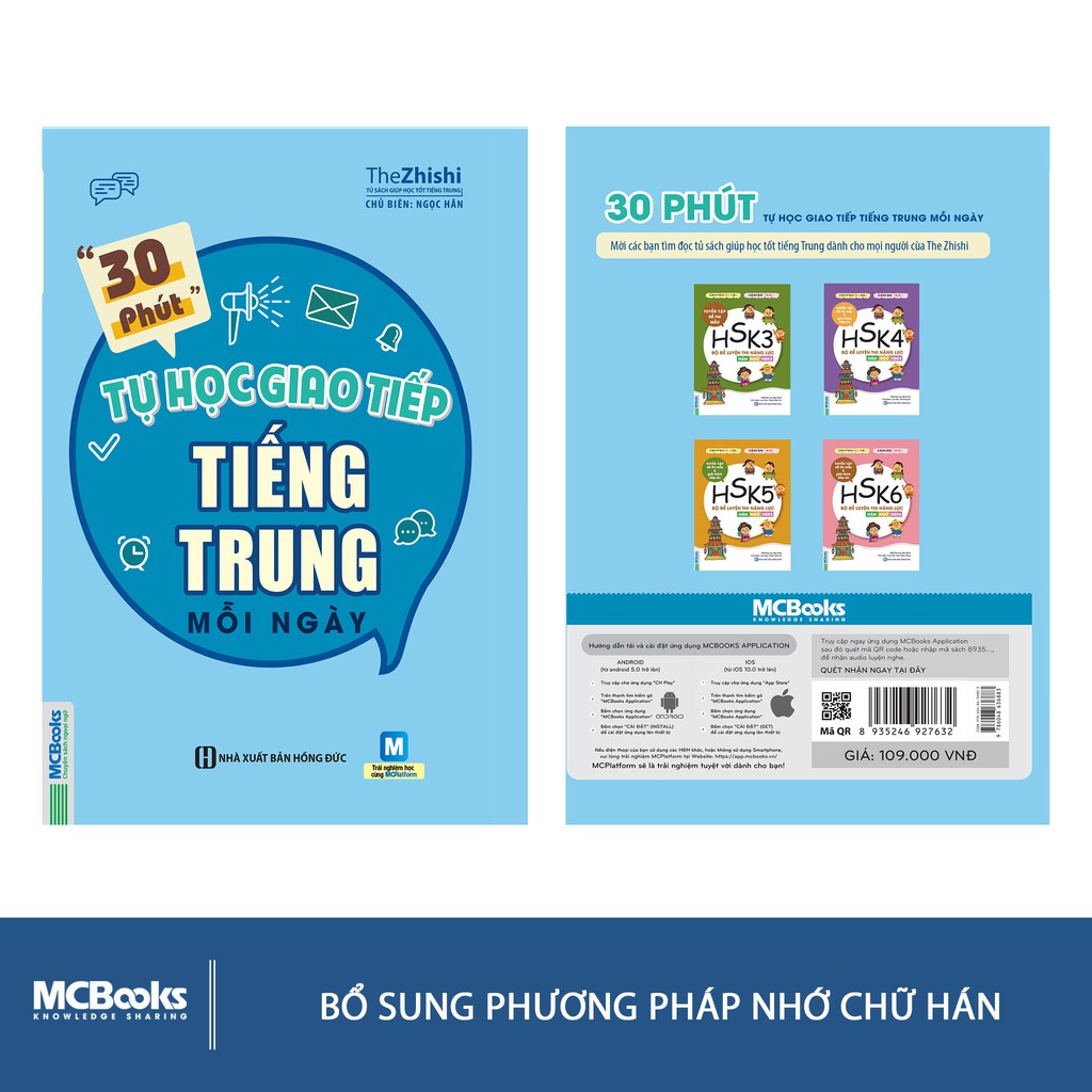 Sách - 30 Phút Tự Học Giao Tiếp Tiếng Trung Mỗi Ngày - Kèm App Học Online