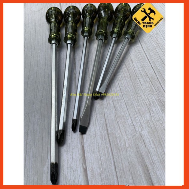 Tô vít đóng phi 6mm hoặc 8mm  KAPUSI các kích thước