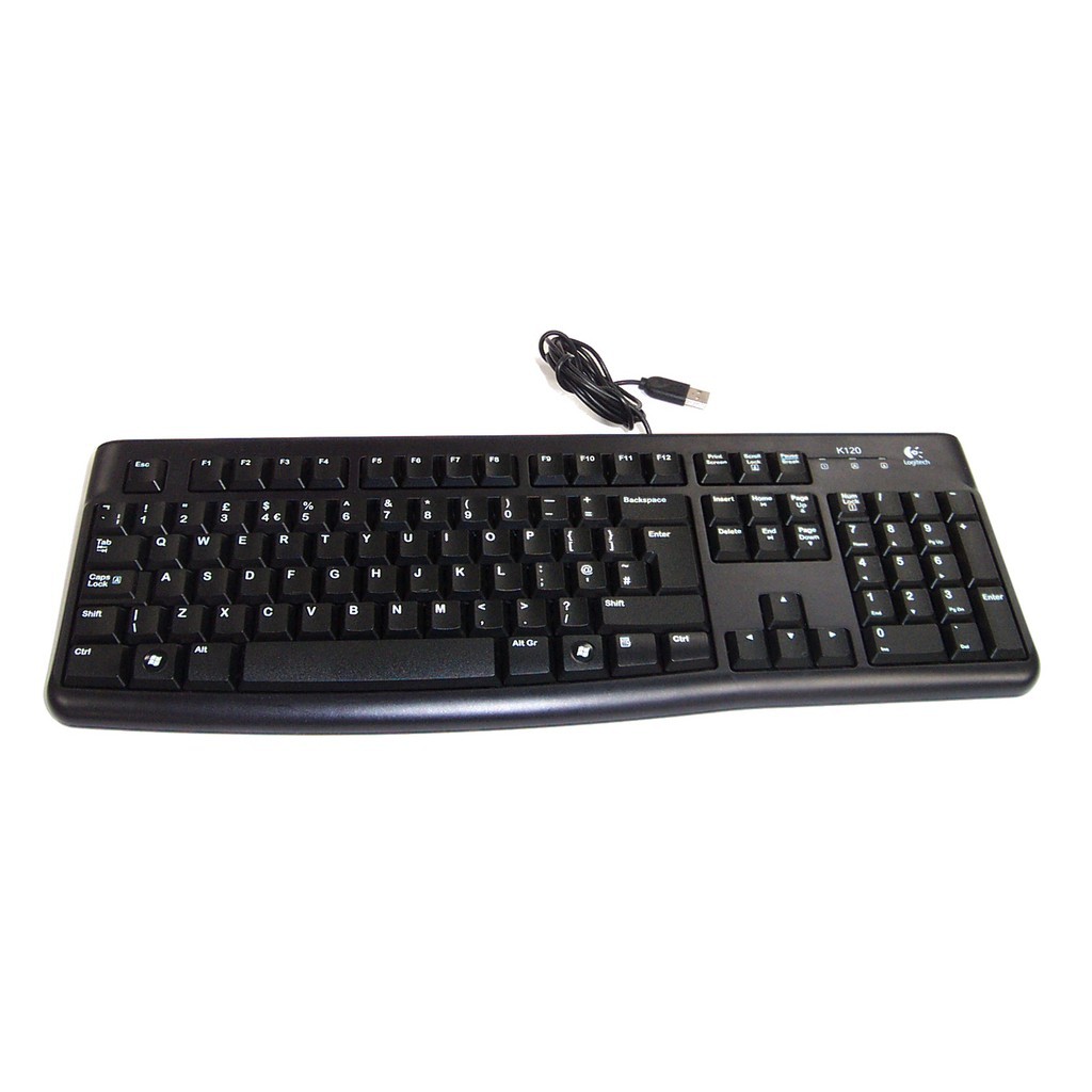 Bàn phím Có Dây LOGITECH K120 - HÀNG CHÍNH HÃNG