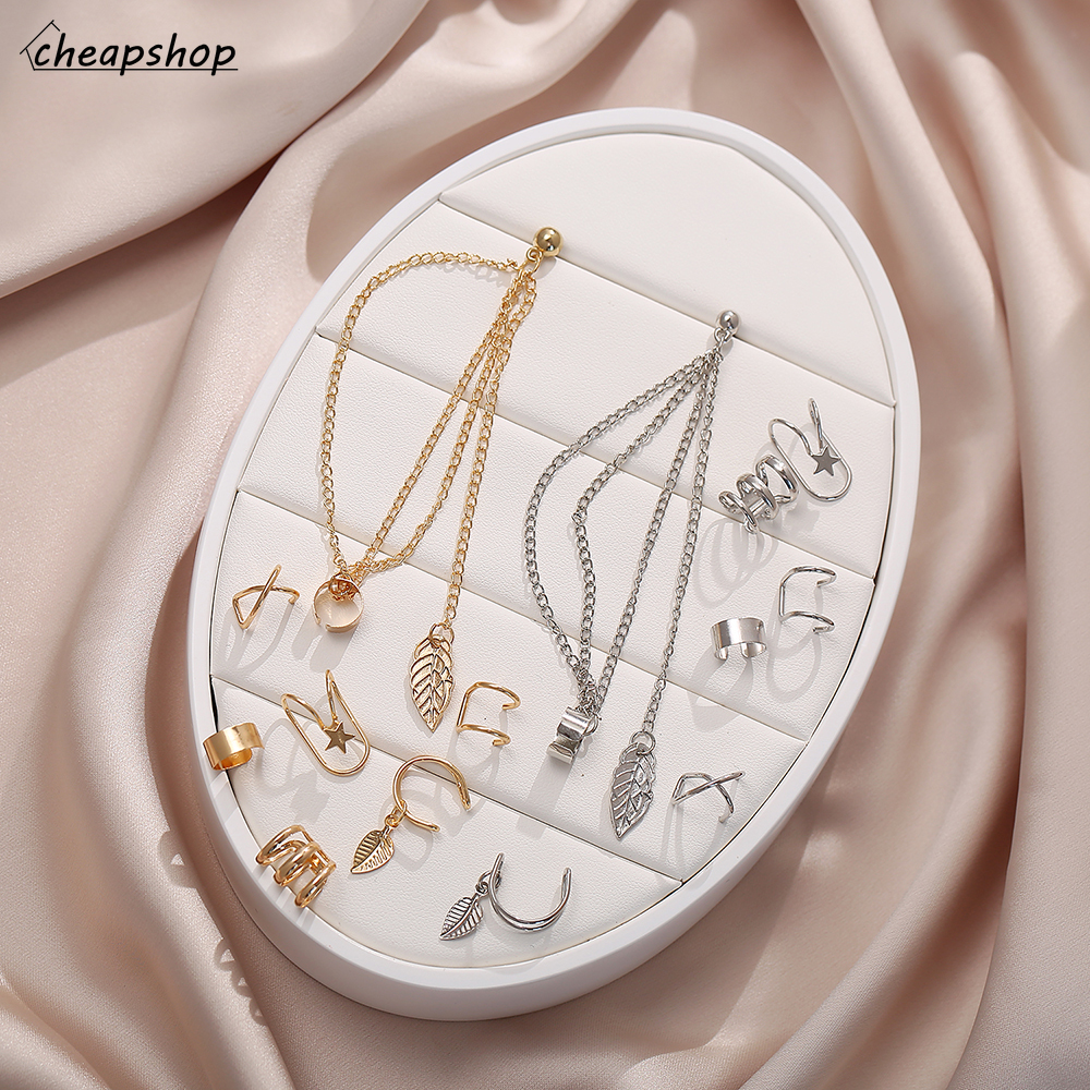 iF YOU Bộ khuyên tai nhiều kiểu dáng kết hợp phong cách retro Hàn Quốc thời trang