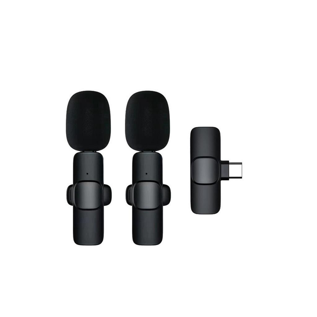 MICROPHONE KHÔNG DÂY CỔNG TYPE-C VÀ LIGH.TN.ING K9-2 2 MICRO KẸP ÁO