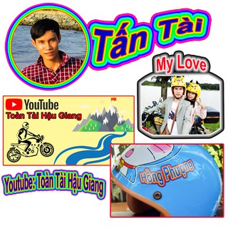 Sticker Cá Nhân - Logo - Hình Đại Diện - Thiết Kế Theo Yêu Cầu