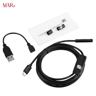 Bộ đèn LED nội soi cho Android OTG Camera USB Video 2M 7mm MAR