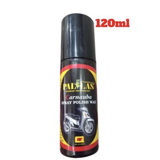 Dưỡng bóng sơn xe dàn áo xe bóng đen nhựa nhám pallas 120ml