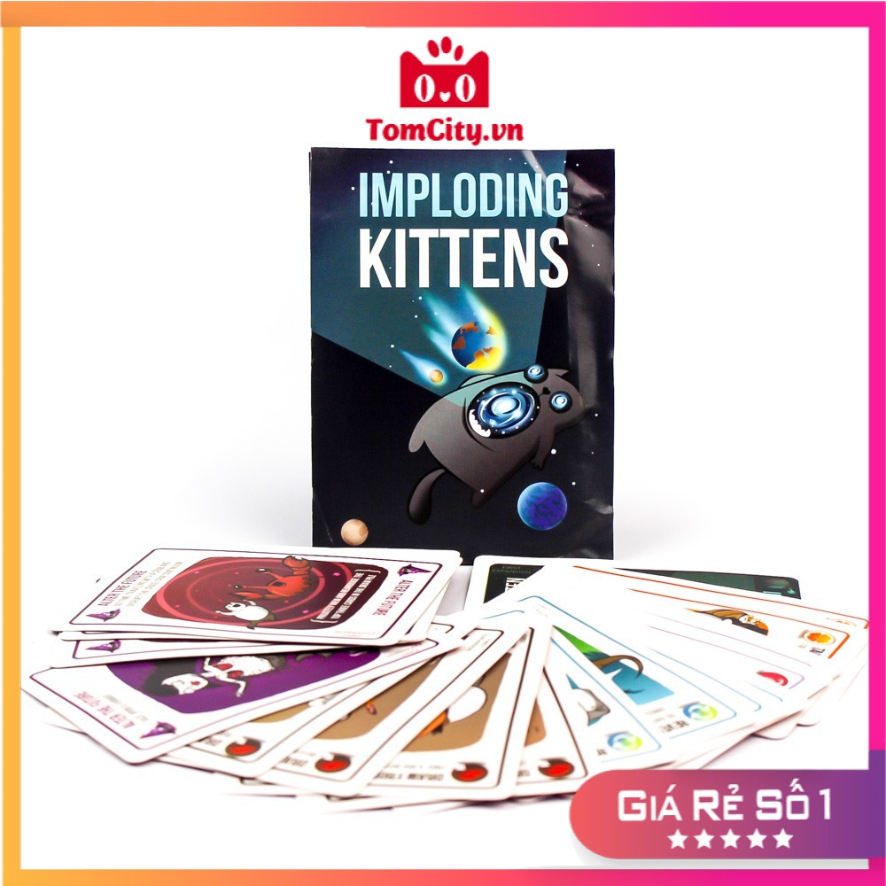 Trò chơi Board Game BG1014 Mèo Nổ Bản Mở Rộng #3 Imploding Kittens