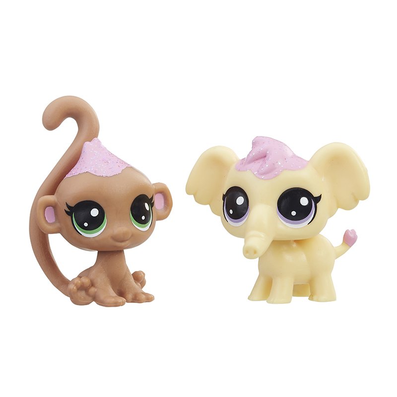 Bộ đồ chơi đôi Hoang Dã Littlest Pet Shop E1071/E0399