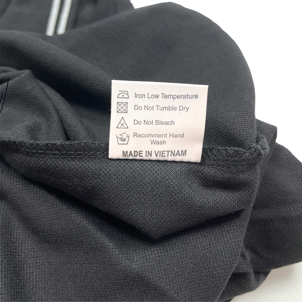 Áo Polo Nam Cao cấp Eleven Original - Essential 03, Form Slim fit Màu ĐEN