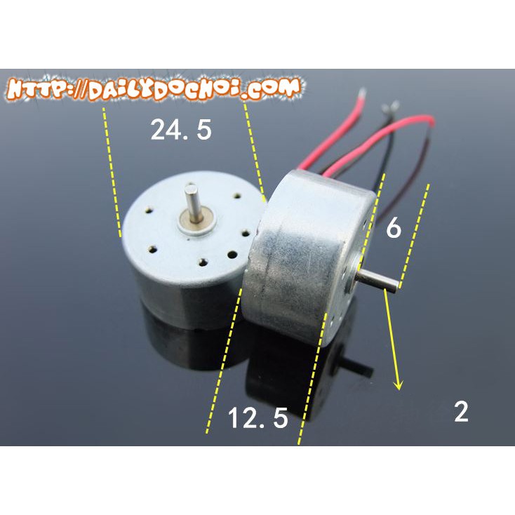 DC300 ĐỘNG CƠ CHẾ TẠO CHẠY ĐIỆN ÁP 3V Hàng mới 100%