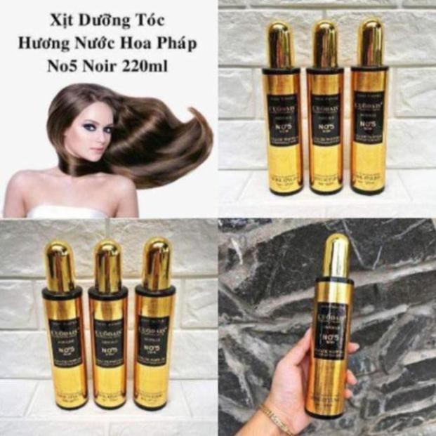 Xịt dưỡng tóc 💕FREESHIP💕 Xịt dưỡng tóc hương nước hoa Liyang Luodais No5