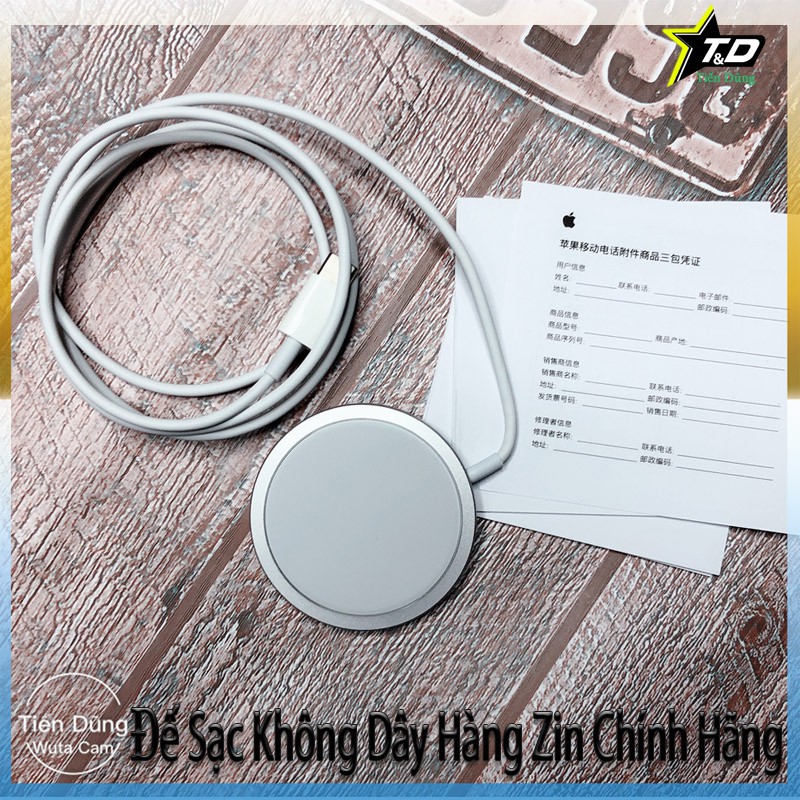 Đế sạc không dây hàng zin A2140 cho iphone và các máy hỗ trợ sạc không dây