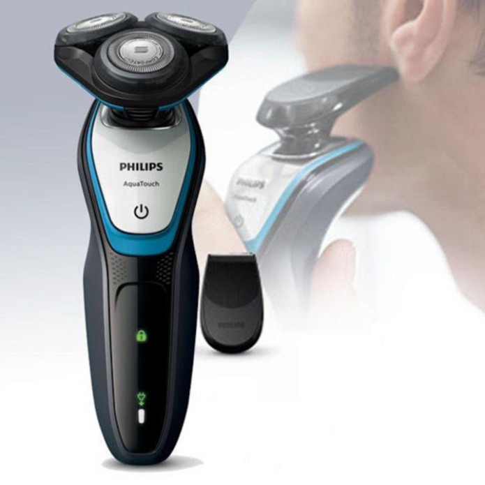 Sản phẩm Máy cạo râu 3 lưỡi có thể cao khô và ướt nhãn hiệu Philips S5070 - Bảo hành 12 tháng ..