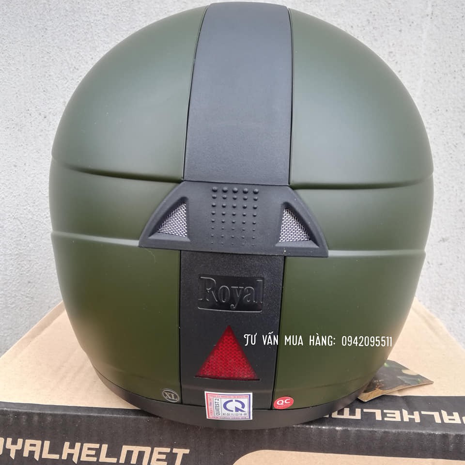 MŨ BẢO HIỂM FULLFACE ROYAL CHÍNH HÃNG - MŨ BẢO HIỂM CÓ CẰM GỌN NHẸ DÀNH CHO NAM VÀ NỮ