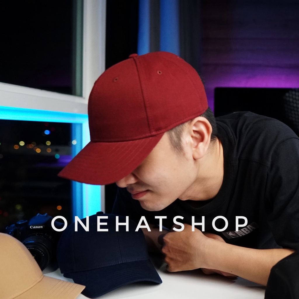 Nón lưỡi trai trơn đủ màu chất vải mỏng fom cứng đẹp - tag Under - chất lượng cao