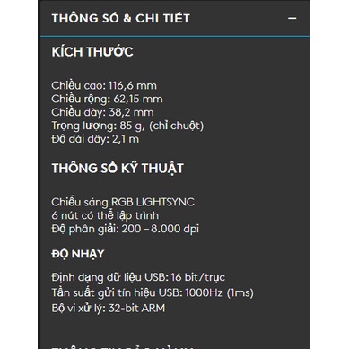 Chuột logitech g102